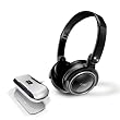 Coby CV18523BLK Jammerz Xtreme Deep Bass Stereo Headphones and Speakers (Black)