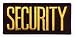 SECURITY Guard Officer Small Uniform Jacket Patch Emblem Insignia Badge 4-1/4 x 2