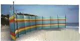 10 Pole extra tall Windbreak 20ft long for Tent/Caravan/Beach