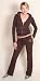 LADY DUTCH Sweatsuit Jogginghose coffee