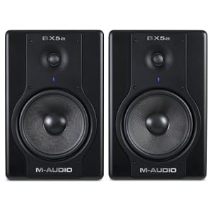 M-Audio Studiophile BX5a Deluxe 70-watt Bi-amplified Studio Reference Monitors