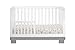 Babyletto Modo 3-in-1 Convertible Crib with Toddler Bed Conversion Kit in Grey and White, Greenguard Gold Certified