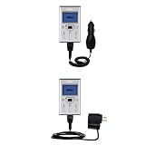 Essential Kit for the Dell Pocket DJ 30GB - includes Car and Wall Charger with Rapid Charge Technology - Gomadic Brand w/ TipExchange Technology
