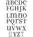 Simply Fab Alpha Foam Stamp Set
