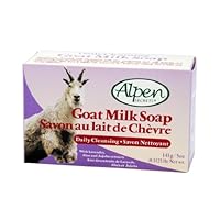 Alpen Secrets Daily Cleansing Goat milk Soap with Lavender Oil, 5-Ounces Bars 