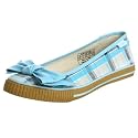 Sugar Women's Bowtox Preppy Plaid Flat