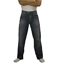 Mens Ecko Unlimited dark wash urban denim jeans. Baggy fit hip hop jeans that is at the top of the line.