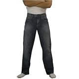 Marc Ecko - Mens Ecko Unlimited dark wash urban denim jeans. Baggy fit hip hop jeans that is at the top of the line.