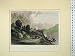 1850 HAND COLOURED PRINT VIEW ROCCA D'ANFO LAKE IDRO