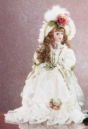 18 Porcelain Victorian. Doll Gwyneth