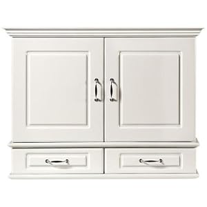 Dexter 30w Wall Storage Cabinet With Wood Doors, 30W, WHITE by Home Decorators Collection