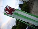 Wales Welsh Mini Windsock on stick
