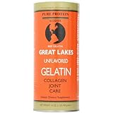 Great Lakes Unflavored Beef Gelatin, Kosher, 16 Ounce Can