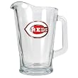 Cincinnati Reds MLB 60oz Glass Pitcher - Primary Logo by Great American Products