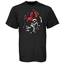 Georgia Bulldogs Black Blacked Out T-shirt