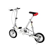 Bike Rassine City Hopper 3-Speed Aluminum Folding Bike, 36-Inch
