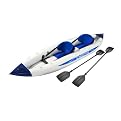Red Star Marine Pathfinder II Inflatable 2-Person Kayak - Gray