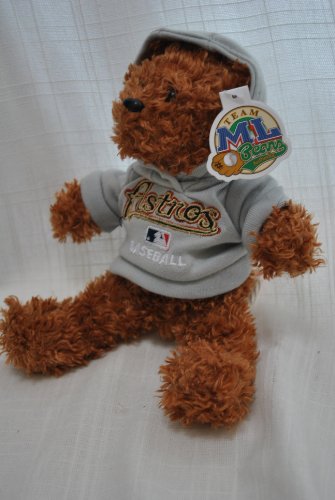 HOUSTON ASTROS OFFICIAL LOGO 8IN HOODIE TEDDY BEAR