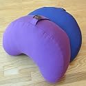 Meditation Cushion or Zafu - Cotton Crescent Zafu