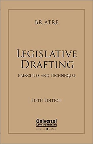 Legislative Drafting: Principles and Techniques 