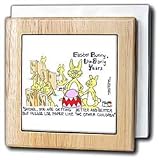 Review 3dRose LLC  / Easter Bunny the Early Years - 6 Inch Tile Napkin Holder
