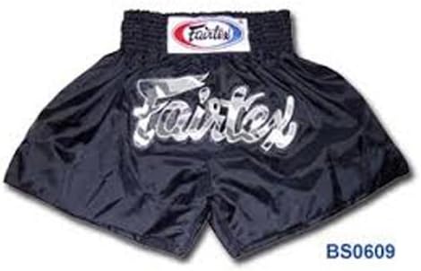 New Fairtex Boxing M Shorts BS0609 Black Brand Custom Muay Thai A Trunks MMA Sports Fight Nylon