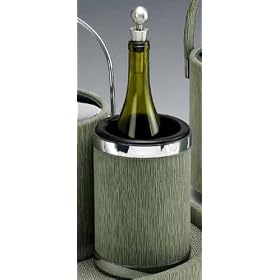 Kraftware 45278 Tanglewood Lemongrass Deluxe Wine Chiller with Bands by Kraftware