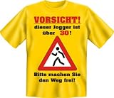Eigenschaften Normani / Shirt Zauber Fun T-Shirt - Vorsicht! Dieser Jogger ist ?ber 30... - XL