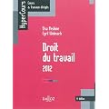 Droit du travail 2012
