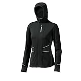 Brooks Women's Utopia Thermal Hooded Jacket,Black,Small : image
