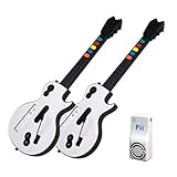 2x Wii Wireless Guitar Controllers + Wii Cooling Fan
