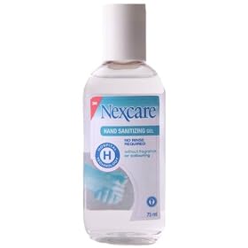 3M Nexcare� Hand Sanitiser Cleansing Gel 75ml