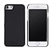 W7ETBEN Case for iPhone SE 3/2, Shockproof Hidden Mirror Wallet Cover with Card Holder Case for iPhone 8/7 - Black