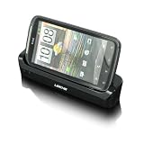 Docking Station per HTC Sensation con un alloggio aggiuntivo per una seconda Batteria + adattatore USB + Cavo USBdi Hebron
