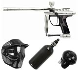 Spyder Electra 08 Starter Paintball Gun Kit - Titanium