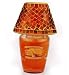 Aroma Lux Jar Candle with Mosaic Glass Shade - Mandarin Orange