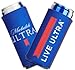 2019 Michelob Ultra Slim Line Can Cooler -2 PACK Coolie LIVE ULTRA