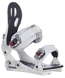 Bent Metal Biscuit Snowboard Bindings White