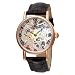 Adee Kaye #AK4005-MRG Men's Le Bauches Mechanical Manual Winding Skeleton Watch (Rose Gold Tone)