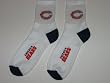 CHICAGO BEARS Teen & Adult Acrylic and Stretch Nylon Logo CREW SOCKS (SIZE 8-13)