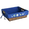 Square Basket - Blue Liner