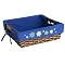 Square Basket - Blue Liner