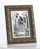 Review Jaf Gifts  / 5X7 GOLD LEAF FRAME - 5X7 ANTIQUE GOLD LEAF PHOTO FRAME - frame