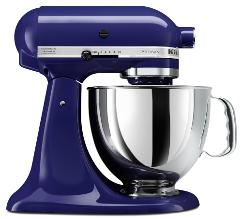 KitchenAid KSM150PSBU Artisan Series 5-Quart Mixer, Cobalt Blue