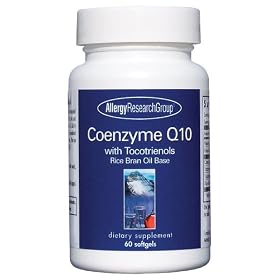 Allergy Research (Nutricology) - Coenzyme Q10 with Tocotrienols, 60 softgels