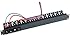 Middle Atlantic UNI-1-C Universal Connector Panel, includes Cable Management