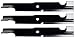 3 Pack - USA Mower Blades® 17