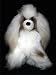 Soft Cuddly Alpaca Stuffed Animal Hand Made Pet Dog Teddy Bear APD_WHITEBROWN10_063