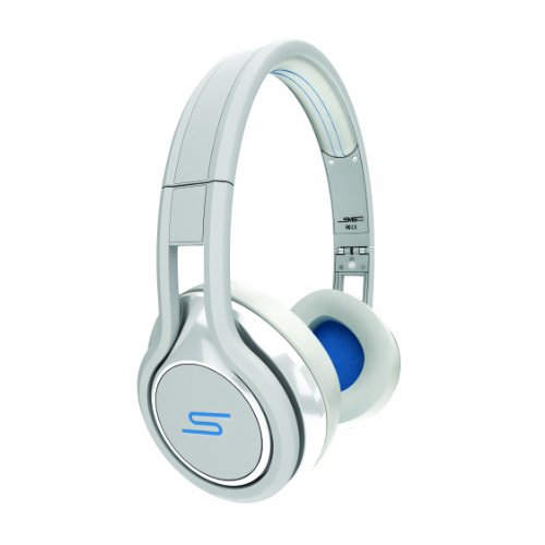  SMS Audio SMS-ONWD-WHT 50 Cent Wired On-Ear Headphones, White 