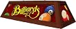 Pool Table Light Box Style Billiards Red Mahogany Stain